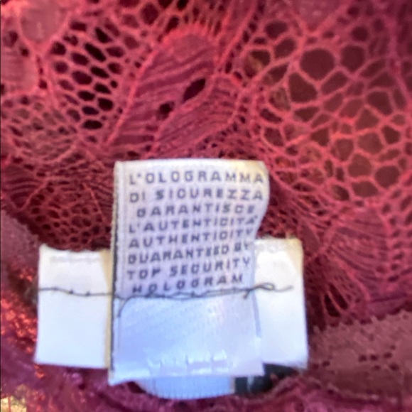 D&G - Burgundy Lace Dress - Picture 4 of 6